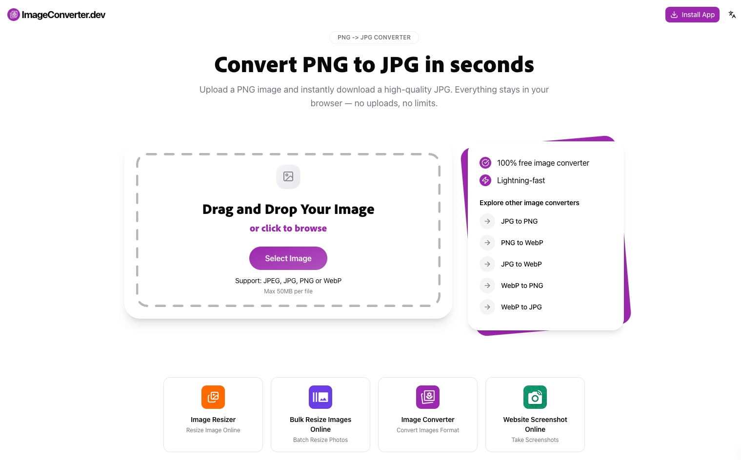 Introducing ImageConverter.dev: A Free, Private, and Professional Browser-Based Image Converter